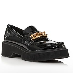 Aqua X MAEVE REILLY WOMEN'S BLAKE CHAIN LOAFERS